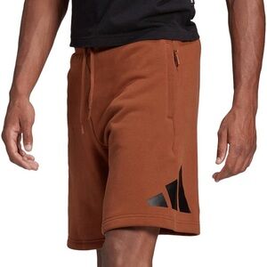 Price Firm | Adidas | Brown Badge of Sports Sweat Shorts